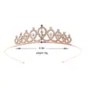 Niños y Niñas Princesa Corona Simple Linda Diadema Bebé Festival Actuación Accesorios para el Cabello Corona de Cumpleaños Corona para Pastel