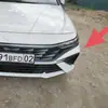 Aplicable al Conjunto de Parachoques Delantero y Parrilla del Hyundai Elantra 2023