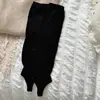 Calcetines para mujer, calcetines apilados sin pie estilo Miu, calentadores de piernas versátiles de color liso estilo coreano, calentadores de piernas de otoño nuevos, calcetines largos adelgazantes