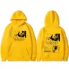 Sudadera Anime Chainsaw Man Makima Siempre Está Mirando a Hayakawa Aki Sudadera con Capucha Gráfica para Hombres y Mujeres