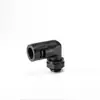 Conector de Tubo Corrugado 90 Graus Cotovelo de Tubo Corrugado de Nylon Ad25 Prensa-cabos para Mangueira M16/M20 Conexão à Prova d'Água