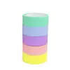 Cinta Washi Sólida Popular de 28 Colores de Amazon para Decoración, Enmascaramiento de Color Arcoíris, Pintura en Aerosol, Cinta de Diario Escribible