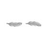 Pendientes de Plumas Pequeños para Mujer, Estilo Coreano de Moda, Pendientes y Accesorios para Orejas de Dama de Estilo Mini Forestal Simple y Dulce