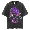 Nueva Camiseta de Hombre Dragon Ball Z Goku Vegeta Verano Oversize