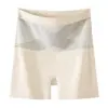 Shorts de segurança feminino de cintura alta com controle de barriga e levantamento de glúteos, modelo novo 2026