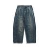 Northern Limit Marca de Tendencia Americana para Hombre 2025 Otoño Nuevo Versión Ancha Pantalones Scimitar Jeans Retro Pantalones Lavados para Hombre