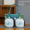 Tarro de Cerámica para Té Tarro Vacío Tarro Sellado Tamaño Grande Hogar Té Negro Té Verde Longjing Pu'er Tarro de Almacenamiento Tarro de Almacenamiento de Té a Prueba de Humedad