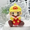 Nuevo Llavero de Dibujos Animados Mario Super Mario Bros. Colgante de Muñeco PVC Exquisito Llavero de Coche Bebé