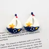 Accesorios de Resina Estilizados, Materiales DIY para Zapatos Crocs, Accesorios DIY para Fundas de Teléfono con Temática de Océano de Dibujos Animados, Rellenos para Slime