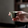 Yue Kiln Celadon Petal Cup Master Cup Cerâmica Doméstica Perfumada Xícara de Degustação de Chá Kung Fu Tea Set Copo Único Copo Convidado