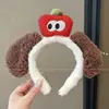 Diadema de Peluche Antideslizante Linda para Lavado de Cara 2026 Nuevo Estilo Diadema para Mujeres Aplicación de Mascarilla Goma para el Pelo Pinza para el Pelo Tocado