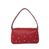 Bolso de Mano con Remaches de Diseño Nicho para Mujer 2025 Verano Nuevo Bolso de Hombro Único Bolso de Axila Estilo Sexy Bolso Almohada de Moda