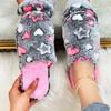 Fabricante de Origen Pantuflas para Interiores y Exteriores Antideslizantes Desodorantes Suaves Acolchadas de Algodón para Hombres y Mujeres Parejas Pantuflas para el Hogar Venta al por Mayor