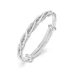 Pulsera de Hilo de Estrella de Plata Pura 9999 para Mujer, Moderna y Versátil, Sensación de Alta Gama, Regalo para Niñas, Esposa, Novia