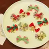 Serie Navideña: Cascabeles, Lazos, Accesorios para Decoración de Árbol de Navidad, Zapatos, Calcetines, Accesorios para la Cabeza, Materiales y Accesorios para Muñecos Decorativos