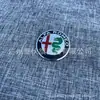 Adecuado para Volante con Logo de Coche Alfa Romeo Tapa Central de Volante Pegatina de Logo Frontal y Trasero