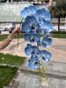 Nuevos fabricantes de phalaenopsis rosa con tacto de algodón de silicona 9 tacto phalaenopsis de Taiwán bodas hogar flores artificiales