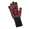 Guantes Anti-Quemaduras de Aramida Resistentes a Altas Temperaturas de 500 Grados para Barbacoa Amazon, Aislantes del Calor, Retardantes de Llama, Ignífugos, Guantes de Silicona de Doble Capa para Hornear