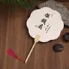 Kit de Pintura DIY con Texto, Adecuado para Puestos Callejeros y Mercados Nocturnos, Incluye Materiales para Abanico Redondo de Pintura a Tinta sobre Papel de Arroz, Hecho a Mano al por Mayor