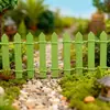 Micro-Paisaje Suculenta Musgo Material Hecho a Mano Decoración Valla de Madera 90cm Accesorios de Paisajismo Extendido