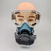 Mascarilla Puda 8016 para Polvo Industrial, Rectificado, Minería de Carbón, Transpirable 3200 Mascarilla de Silicona Equipo de Protección