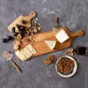 Bandeja de madera, tabla de cortar para restaurante, utensilios de cocina para el hogar, artesanía de madera colgante, tabla de quesos