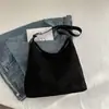 Bolsa de Hombro Cruzada para Mujer de Estilo Nuevo Japonés y Coreano, Simple, Retro, Gran Capacidad, Color Sólido Mate, Informal, Portátil