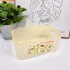 Caja de almacenamiento de escritorio linda estilo japonés, organizador de cajones para clasificar artículos varios, organizador de armario para calcetines y ropa interior