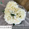 5 Hortensias Francesas, Hortensias Mariposa de Colores, Decoración Artificial de Flores para Habitación de Boda Hogar, Flores de Seda para Diseño de Escenario Hotel Piso