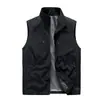 Novo Colete Outdoor Transfronteiriço Masculino Multibolsos Solto para Jovens e Meia-Idade Roupa de Trabalho Jaqueta Casual Colete