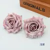 Flores de Rosa Floco de Neve Estilo Europeu Simulação 10cm Rosa Diamante Rosa de Outono Pacote de Material para Caixa de Flores Mais Vendido na Fronteira com Flores