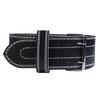 Cinturón de cuatro capas para levantamiento de fuerza profesional, fitness, sentadillas, tracción fuerte, equipo de protección de cintura para levantamiento de pesas masculino, cinturón de PU para entrenamiento