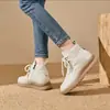 Botas de nieve cálidas con suela gruesa y forro de felpa, botines para mujer, nueva colección otoño/invierno 2026, botas Martin versátiles, botas de algodón y zapatos cómodos para madres