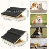 Escalera de Escalada Plegable para Mascotas de Madera Rampa para Perros Escalones Antideslizantes Suministros para Mascotas Escaleras Universales para Perros Pequeños y Gatos