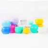 Las botellas de plástico tipo hongo se empacan en cajas de 5 10 20 30G G, frascos para perlas y frascos de crema multicolor para cosméticos.