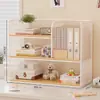 Estante de Armazenamento para Classificação de Assuntos Mesa de Estudante Armário Vertical de Múltiplas Camadas para Armazenamento de Livros Mesa de Escritório Caixa de Arquivos A4 Dormitório