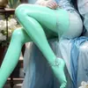 Medias para mujer con brillo aceitoso, anti-enganches, sexys, efecto pierna desnuda, nacaradas y mate, se pueden cortar a cualquier longitud