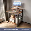 Escritorio de Computadora Escritorio Pequeño Hogar Mini Móvil Aprendizaje Mesa Simple Pequeño Apartamento Dormitorio Mesita de Noche