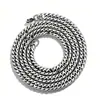 Collar Minimalista de Cadena Cubana Lisa de Acero Inoxidable 8 mm de Ancho Estilo Europeo y Americano Unisex Cadena de Cuello Básica Versátil