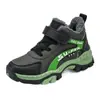 Zapatos de Algodón de Invierno para Niños Medianos y Grandes Zapatos de Algodón Gruesos con Felpa Adicional Cálidos Antideslizantes Botas de Nieve Zapatos para Niños Niños