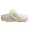Pantufas de Algodão Quentes com Forro de Pelúcia, Resistentes a Manchas e à Água, Femininas de Inverno para Casa, Antiderrapantes, Laváveis, de Pelúcia, com Bico Fechado, Masculinas