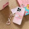 Nuevo colgante de cristal para iPhone 14 Pro Max, Apple 13, Love 15, Trend 16, funda resistente a caídas.