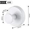 Gancho de Ventosa Transfronterizo, Sin Rastro, Gancho Adhesivo sin Taladro, Gancho de Vacío Fuerte con Carga para Baño, Inodoro, Puerta y Pared