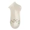 Calcetines al por mayor de Acheng: Calcetines Cortos para Mujer, Calcetines Tipo Barco Finos de Primavera y Verano, Calcetines de Algodón Frescos, Transpirables, Dulces y Versátiles para el Verano