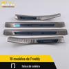 Adequado para 18 modelos de Freddy threshold strip decorativo brilhante Freddy bumper trunk welcome pedal trim
