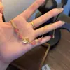 Pulseira de Flores da Primavera Estilo Chinês Super Delicada com Alto Valor Estético, Design de Lírio-do-Vale, Versátil, Perfeita como Presente para Namorada, Presente de Aniversário
