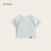 1.0kg piezasConjunto nuevo de atuendo de verano para camiseta infantil, ropa de verano para niños, tops versátiles de manga corta para niñas