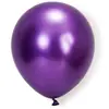Globos Metálicos 5 Pulgadas 10 Pulgadas 12 Pulgadas 2.8g Látex Decoración de Cumpleaños Inflable Trendy de Alta Gama