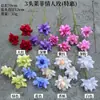 Nuevo Modelo de Flores de Rosa Artificiales, Rosa Laffy de 3 Cabezas Transfronteriza para San Valentín, Decoración de Pasillo de Boda, Ramo de Mano, Arreglo Floral de Pared, Flores Artificiales Decorativas