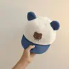 Gorros para Bebé con Forma de Animal de Dibujos Animados, Estilos de Otoño e Invierno para Bebés y Niños Pequeños, Gorras de Béisbol con Visera Suave para Niños y Niñas en Otoño